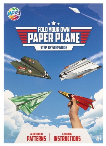 [1433446] Bloc Fold your own Paper Planes 24 feuilles 25x18cm