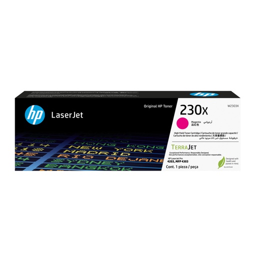 [1437725] Tonercartridge HP W2303X 230X rood