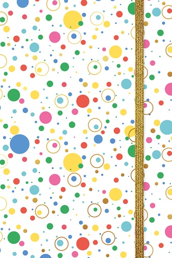 [1437968] Carnet de notes points TC 150×110mm Multicolore Papier