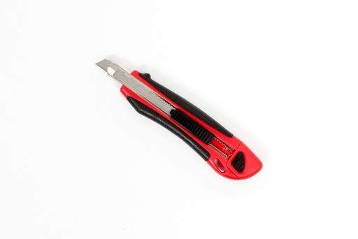 [1438278] Cutter IEZZY 9mm plastique prise Softgrip 3 lames incluses