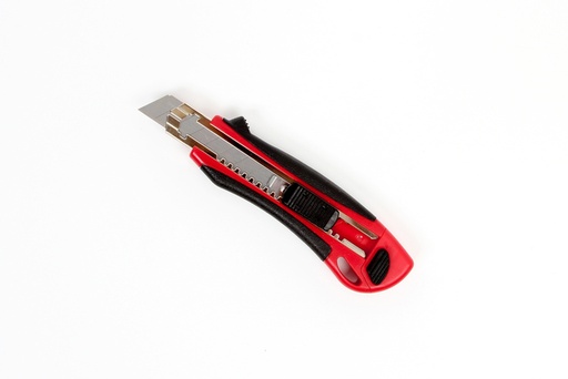 [1438281] Cutter IEZZY 18mm plastique prise Softgrip 3 lames incluses