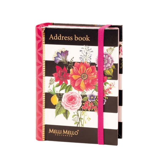 [1438287] Adressenboek Paperclip Melli Mello A6 80vel 100gr