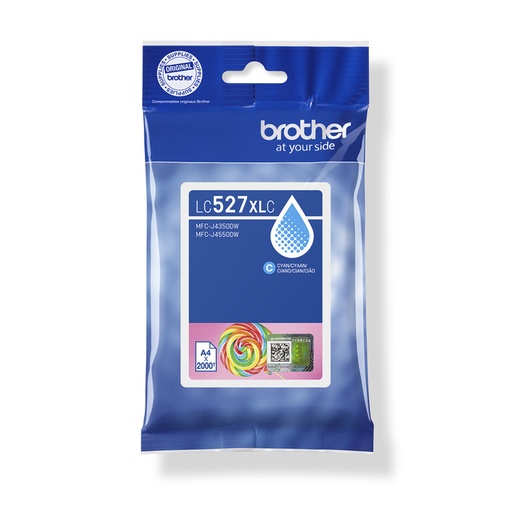 [1438450] Cartouche d'encre Brother LC-527XLC bleu