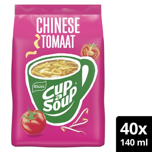 [1438542] Cup-a-Soup Unox Tomates chinoises sac pour distributeur 140ml