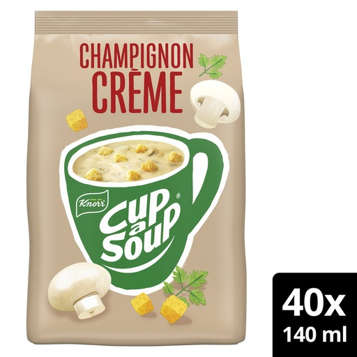 [1438543] Cup-a-Soup Unox Champignon crème sac pour distributeur 140ml