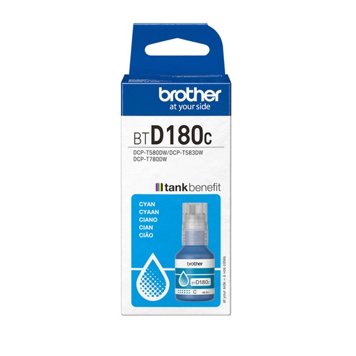 [1438757] Navulinkt Brother BT-D180C blauw