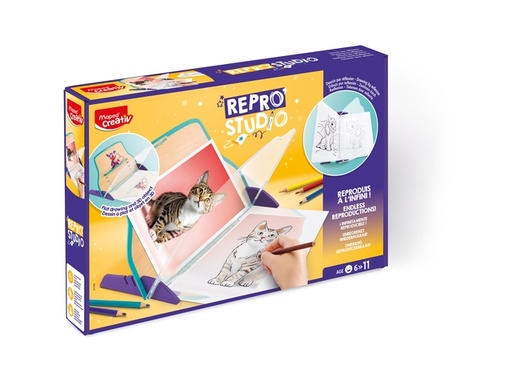 [1438838] Tekentoestel Maped Creativ Repro'Studio set à 26 delen