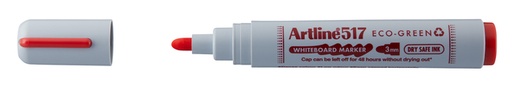 [1438853] Marqueur tableau blanc Artline 517 Dry Safe Eco ogive Medium rouge