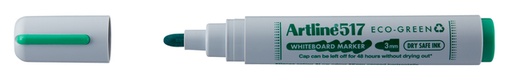 [1438856] Whiteboardmarker Artline 517 Dry Safe Eco rond medium groen