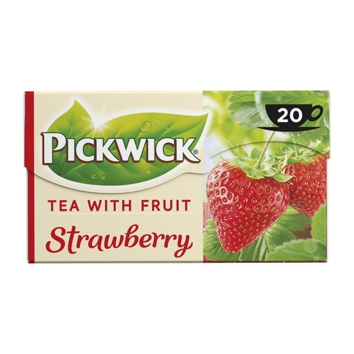 [1438913] Thé Pickwick fraise 20x 1,5g