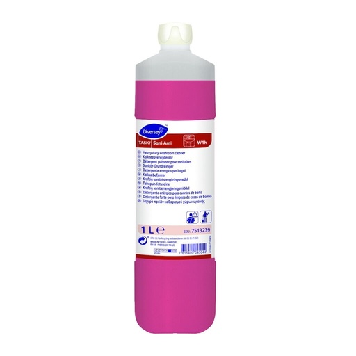 [1438994] Détergent/Détartrant sanitaire Taski Sani Ami W1h 1 litre