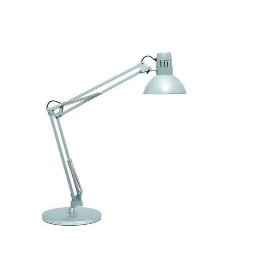 [1439150] Lampe de bureau MAULstudy avec socle incl LED ampoule E27 argent