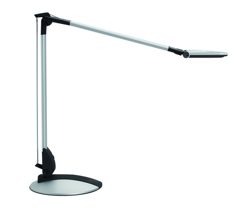 [1439153] Lampe de bureau MAULoptimus LED réglable socle argent