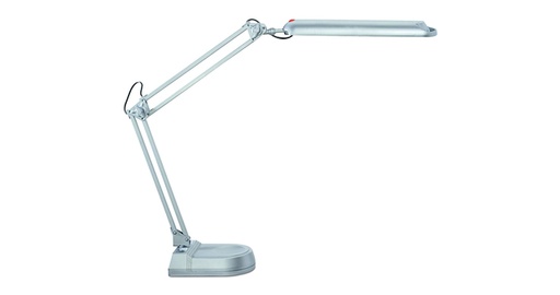 [1439168] Bureaulamp MAUL Atlantic LED op voet zilver