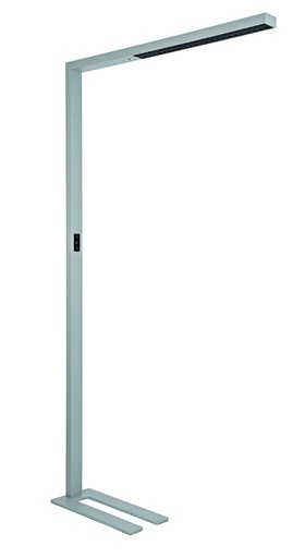 [1439181] Vloerlamp MAUL Sirius LED beweging- daglichtsensor dimbaar zilver