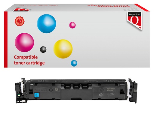 [1439238] Tonercartridge Quantore alternatief tbv HP W2201X cyaan