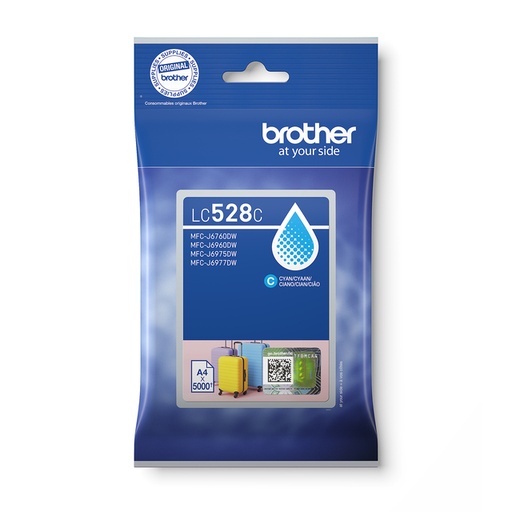 [1439245] Cartouche d'encre Brother LC-528C bleu