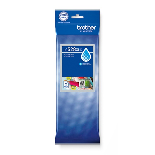 [1439248] Inktcartridge Brother LC-528XLC blauw