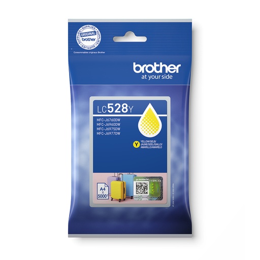 [1439250] Cartouche d'encre Brother LC-528Y jaune