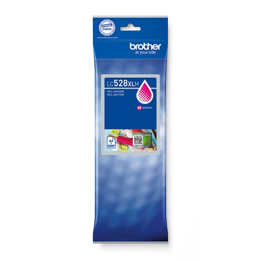 [1439251] Inktcartridge Brother LC-528XLM rood
