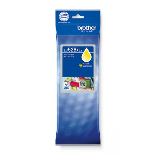 [1439255] Inktcartridge Brother LC-528XLY geel