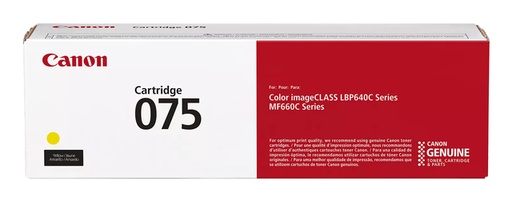 [1439264] Tonercartridge Canon 075Y geel