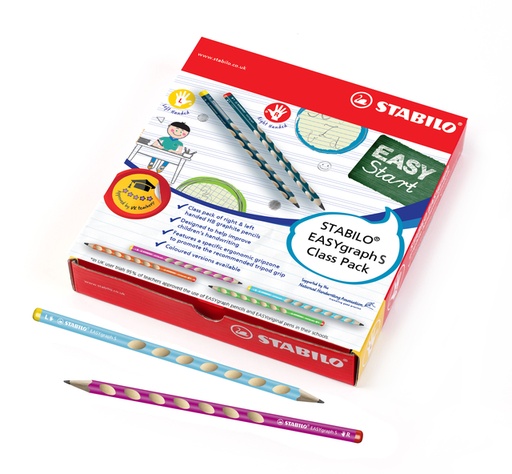 [1439318] Crayon STABILO EASYgraph graphite 325 HB Classpack 48 pièces
