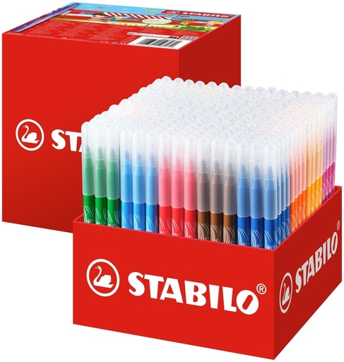 [1439324] Viltstift STABILO power 280 medium assorti classpack à 240 stuks