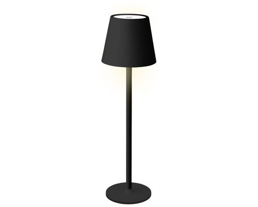 [1466249] Lampe de table Lumineo LED rechargeable steady extérieur noir