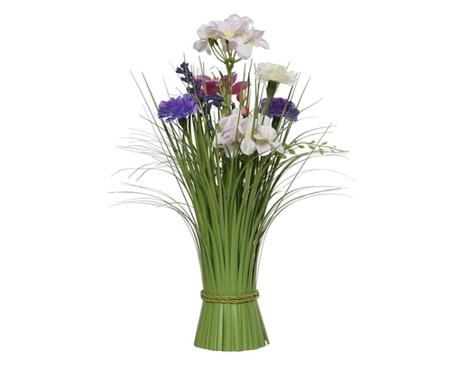 [1466256] Plante herbacée Everlands avec fleurs assorties 40cm polyester