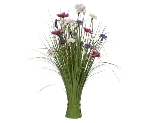 [1466257] Plante herbacée Everlands avec fleurs assorties 70cm polyester