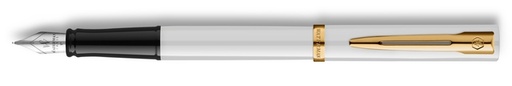 [1466271] Vulpen Waterman Allure Impression white GT medium