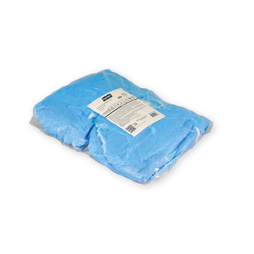 [1466510] Filet à barbe Hynex non tissé bleu PP 100 pièces