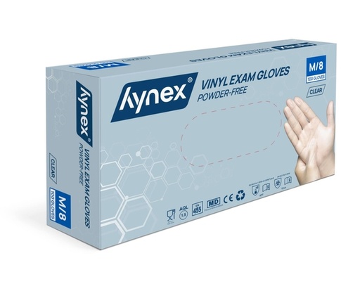 [1466514] Handschoen Hynex vinyl M transparant 4.5gr 100 stuks