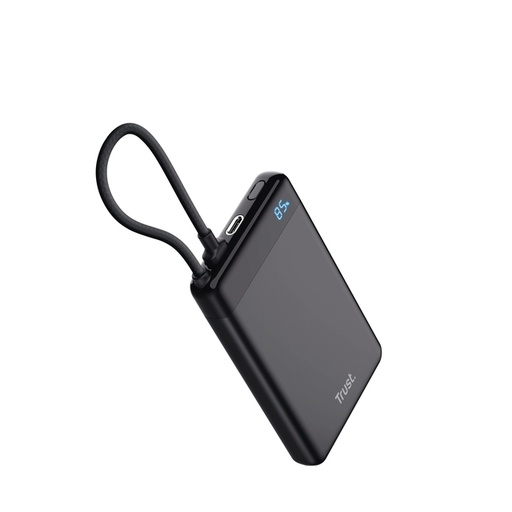 [1466541] Batterie externe Trust Fiera 10.000 avec câble