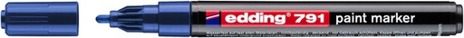 [1466082] Paintmarker edding 791 op alcoholbasis 1-2mm blauw