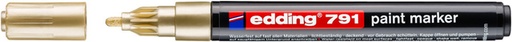[1466085] Paintmarker edding 791 op alcoholbasis 1-2mm goud
