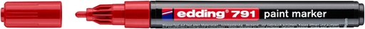 [1466092] Marqueur peinture edding 791 base alcool 1-2mm rouge