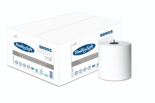 [1465987] Essuie-mains BulkySoft H1 Matic 2 épaisseurs 200m blanc 98905