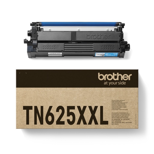 [1466124] Toner Brother TN-625XXLC blauw