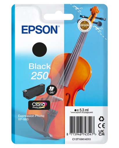 [1466136] Cartouche d'encre Epson 250 T16N14 noir
