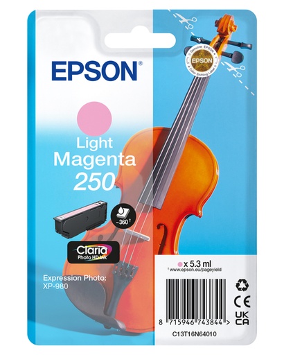 [1466137] Inktcartridge Epson 250 T16N64 licht rood