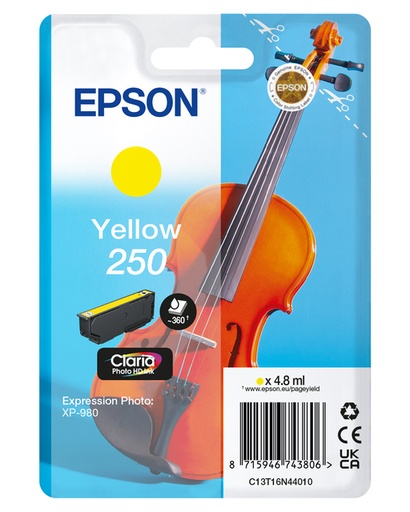 [1466138] Inktcartridge Epson 250 T16N44 geel