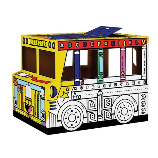 [1466318] Bus en carton Bankers Box Play à colorier