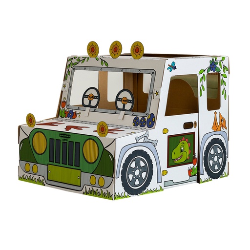 [1466320] Kartonnen Dinosaurustruck XL Bankers Box Play inkleurbaar