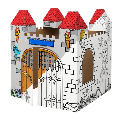 [1466323] Chateau en carton XL Bankers Box Play à colorier