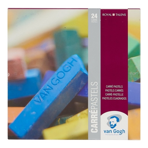 [1466453] Carré Pastel Van Gogh  set de base 24 couleurs