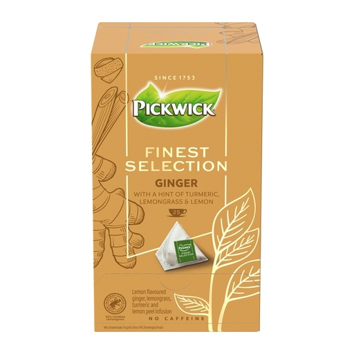 [1466988] Thee Pickwick Finest Selection Ginger 25x 2g