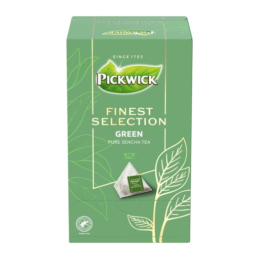 [1466989] Thee Pickwick Finest Selection green tea 25x2gr