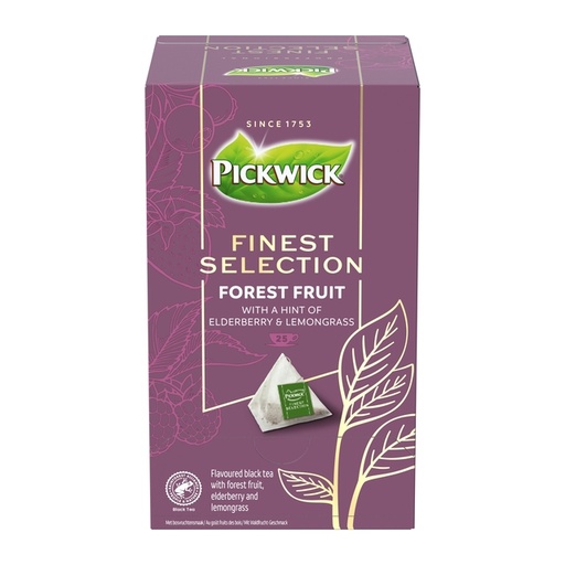 [1466991] Thé Pickwick Finest Selection Forest Fruit 25x 2g
